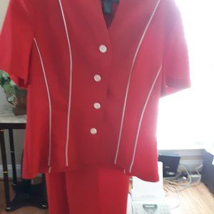 Spago Collection Women's Size 14 Pant Suit Set